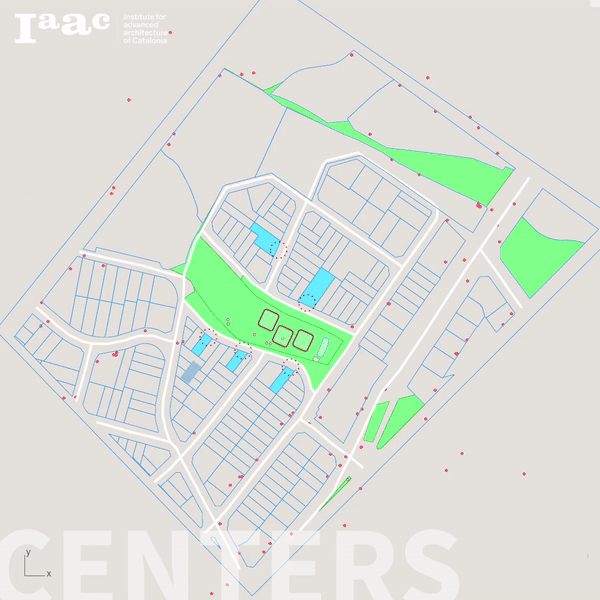 Impact of urban intervention on agent flows