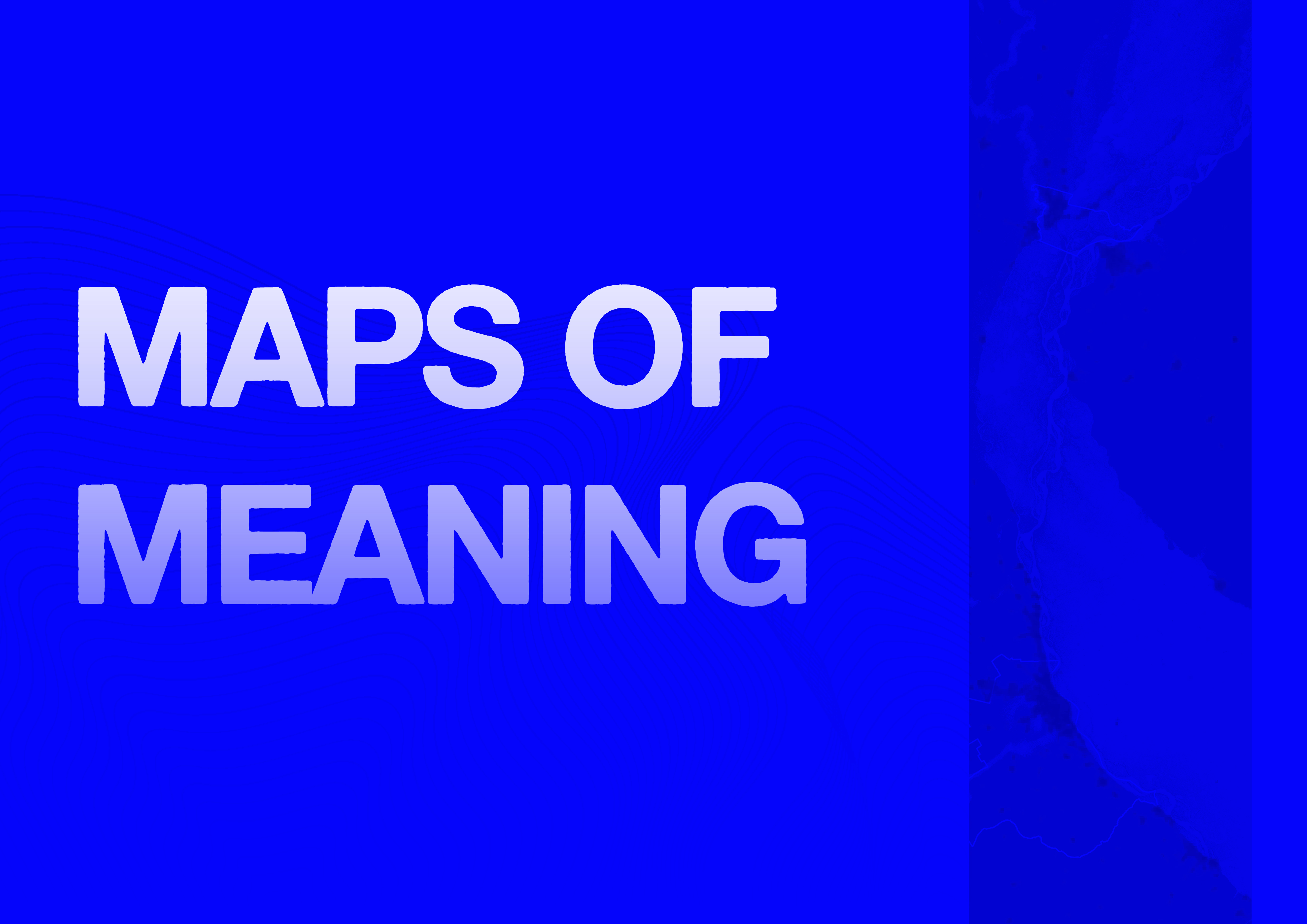 Maps of Meaning portfolio cover