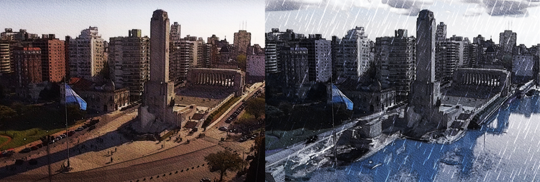 Comparative scenario analysis across planning scales